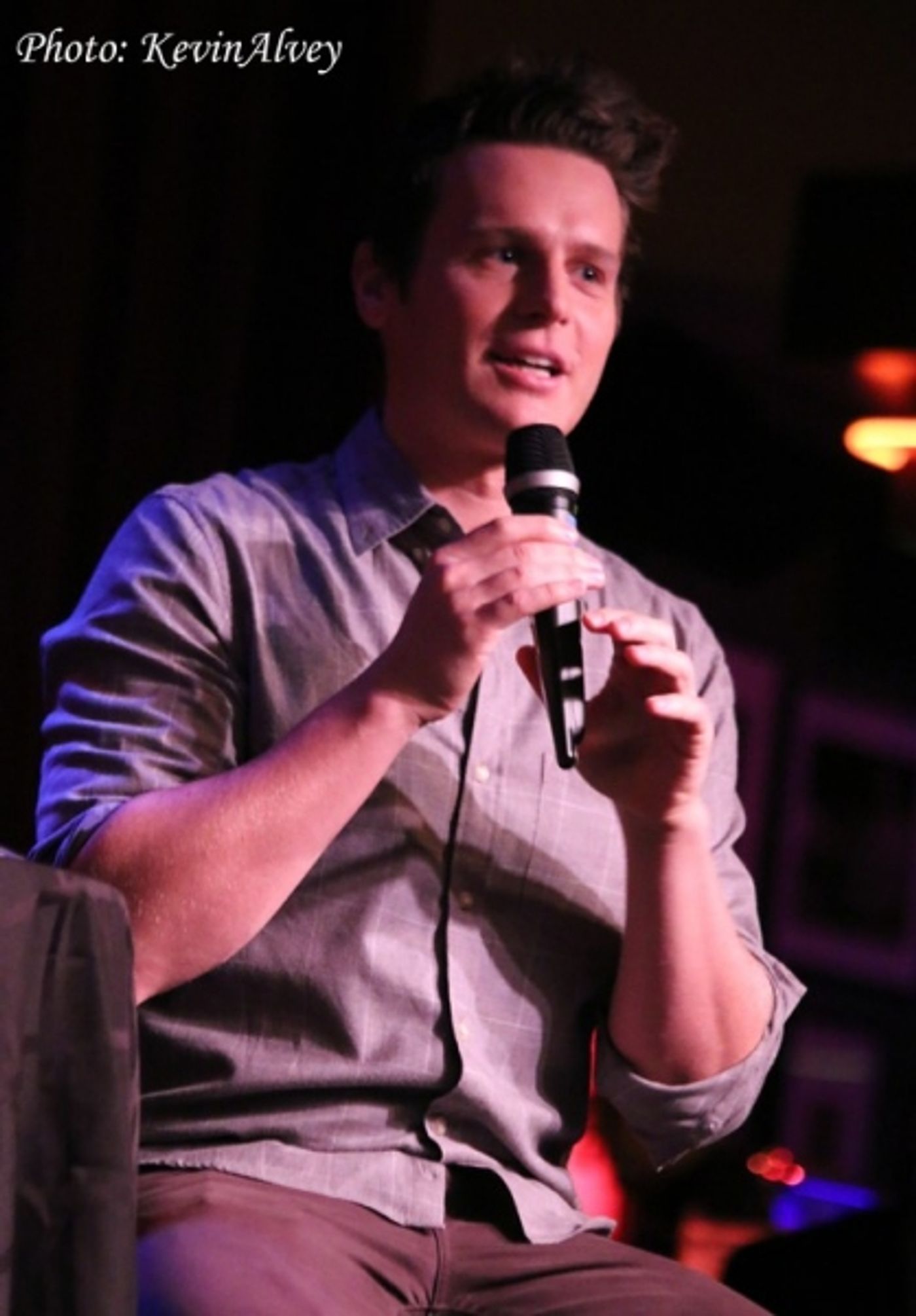 Photo Flash: Jonathan Groff, Russell Tovey and More Clown with Frank DiLella at Birdland Photo Flash: Jonathan Groff, Russell Tovey and More Clown with Frank DiLella at Birdland Image