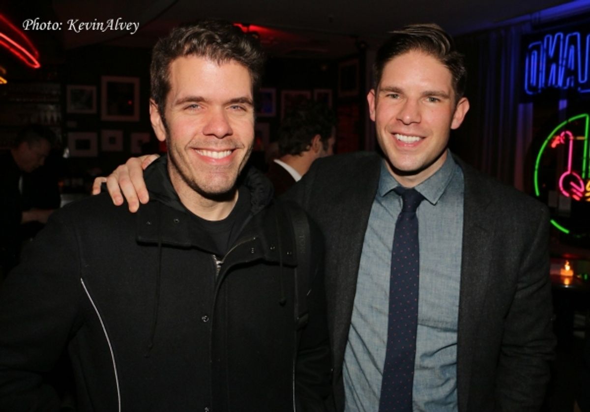 Perez Hilton and Frank DiLella at 