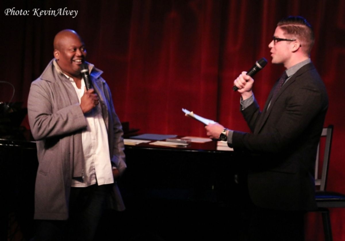 Tituss Burgess and Frank DiLella at 