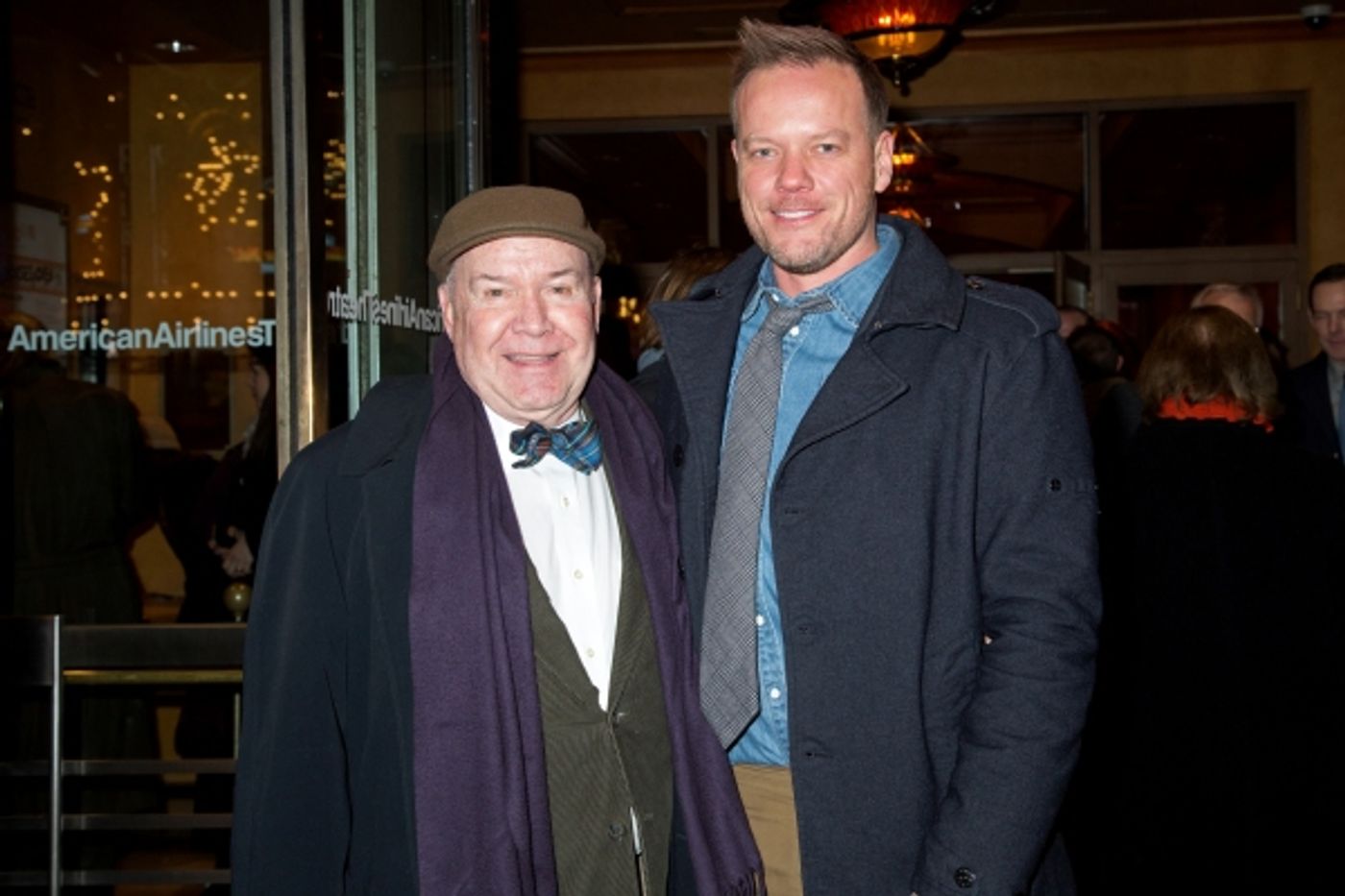 Photo Coverage: Laura Osnes, Joshua Henry, Sheldon Harnick, Joel Grey and More Walk the NOISES OFF Red Carpet Image