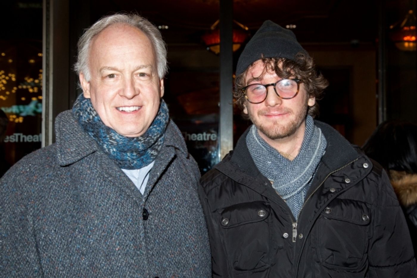 Photo Coverage: Laura Osnes, Joshua Henry, Sheldon Harnick, Joel Grey and More Walk the NOISES OFF Red Carpet Image