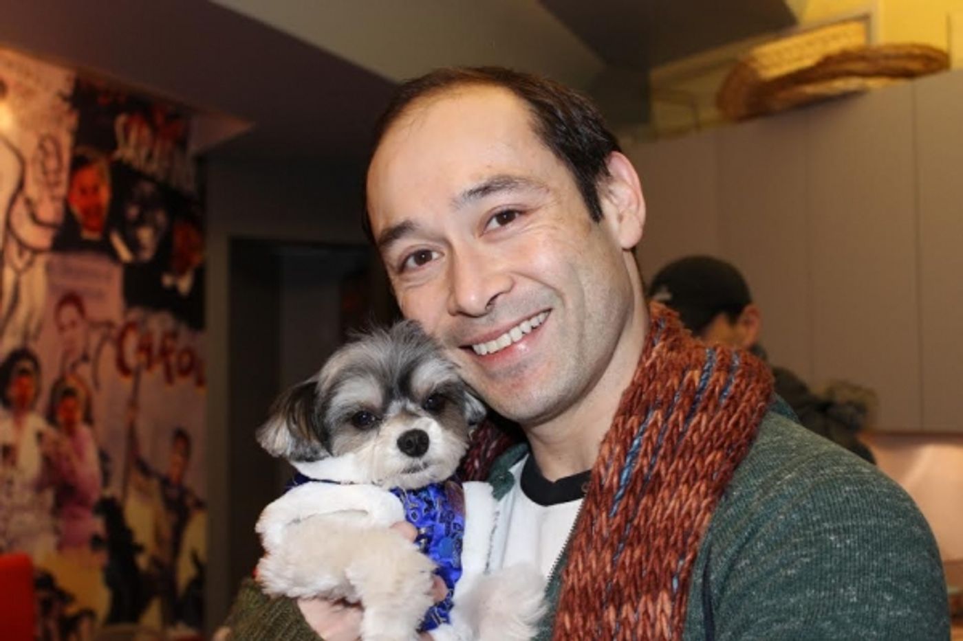 Photo Flash: Tinkerbelle the Dog Visits Hoon Lee and More at THE KING AND I  Image