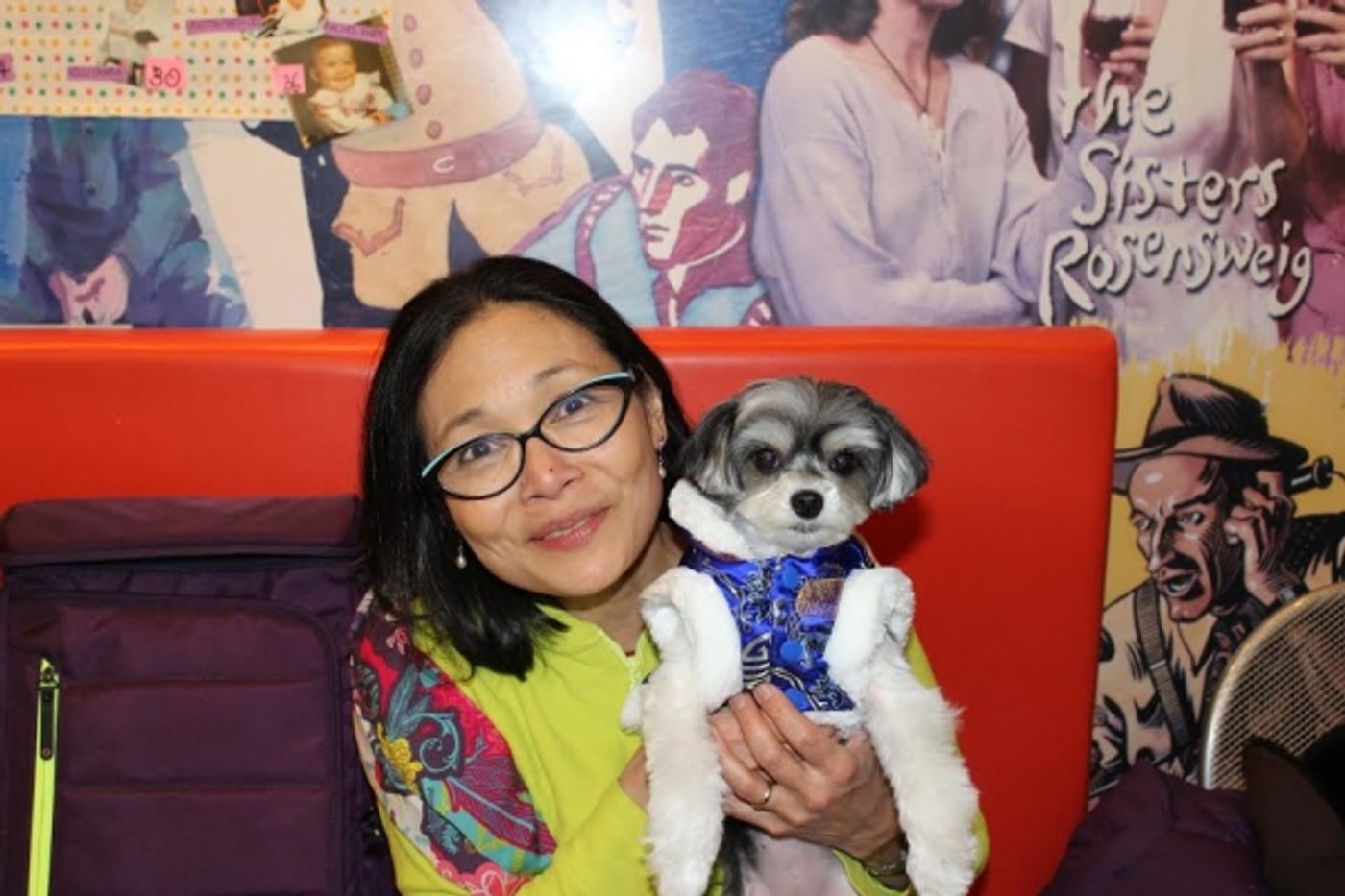 Photo Flash: Tinkerbelle the Dog Visits Hoon Lee and More at THE KING AND I  Image