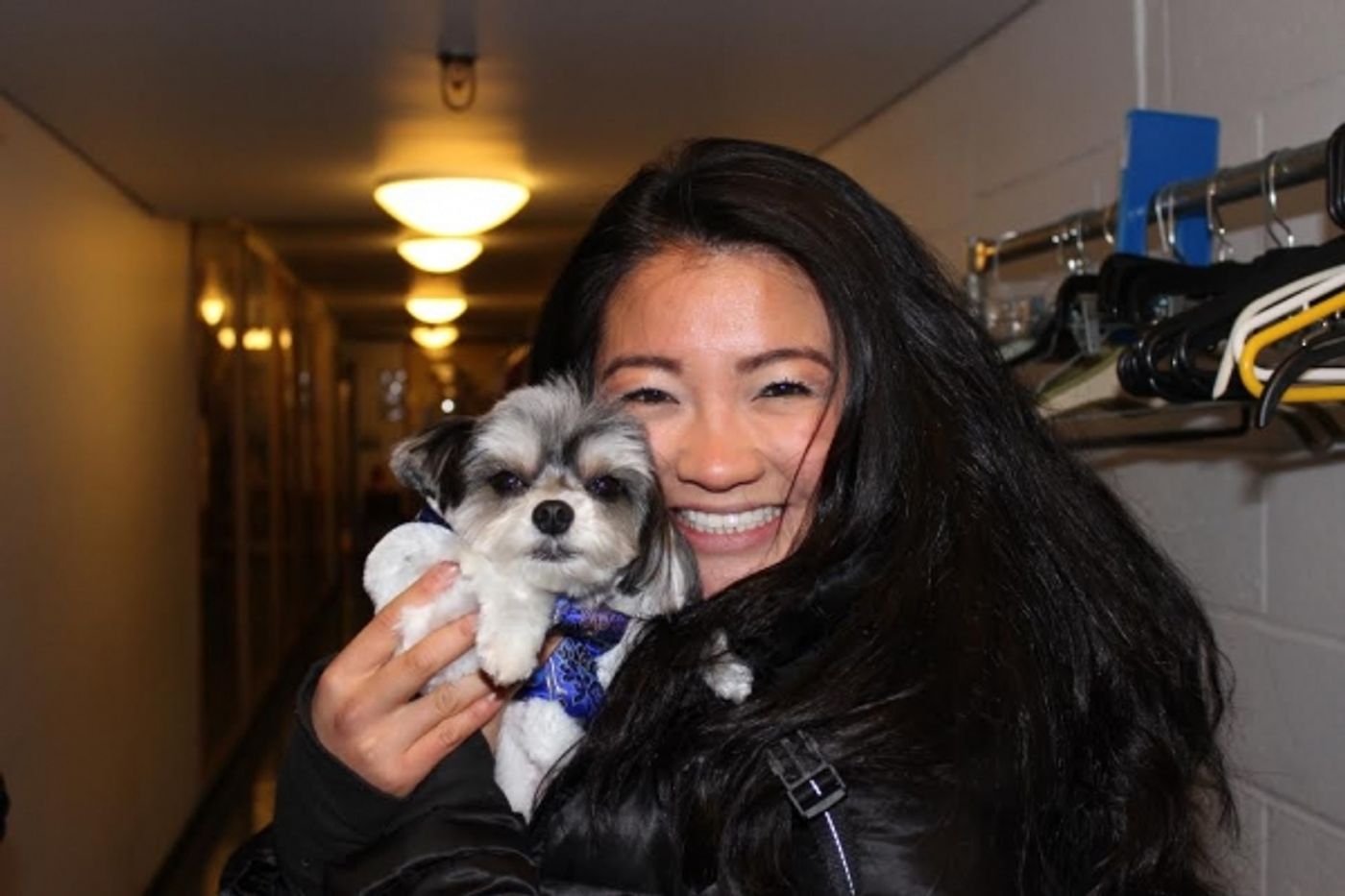 Photo Flash: Tinkerbelle the Dog Visits Hoon Lee and More at THE KING AND I  Image