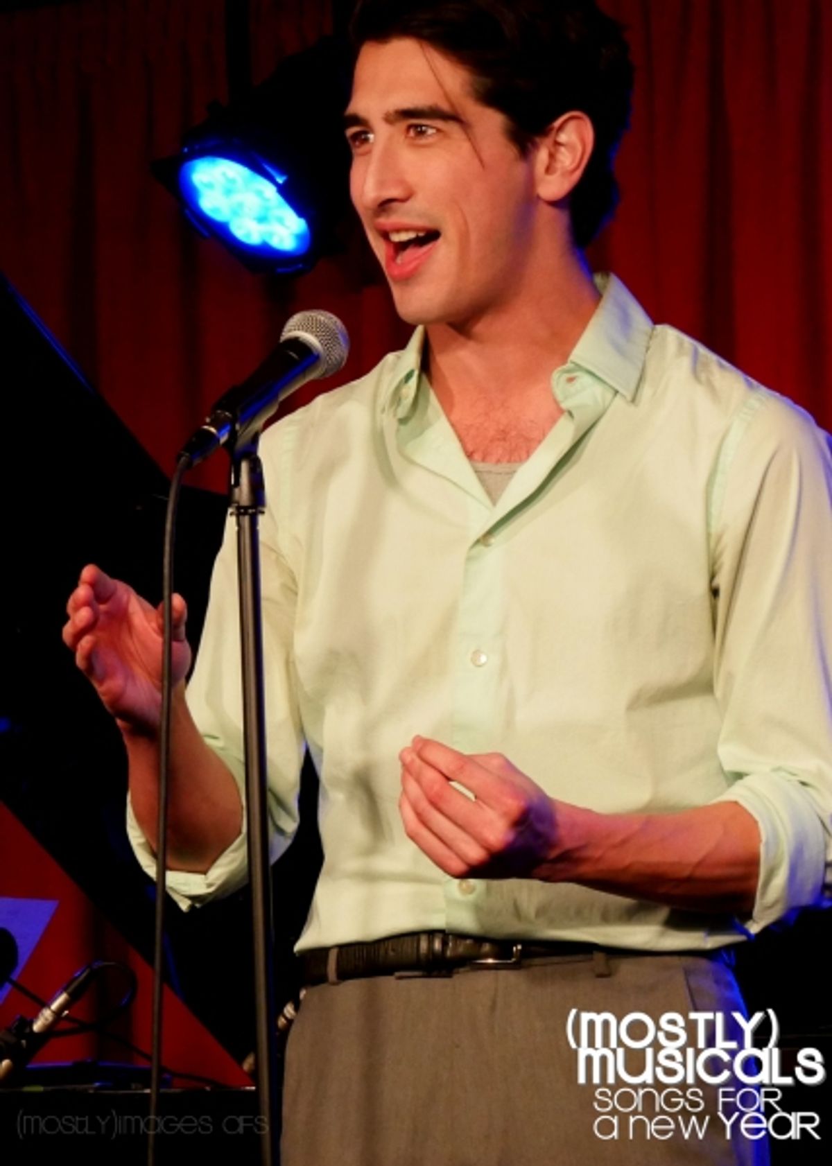 David Crane sings Tonyâ€s song of anticipation, â€˜Somethingâ€s Coming,â€ from WEST SIDE STORY at 