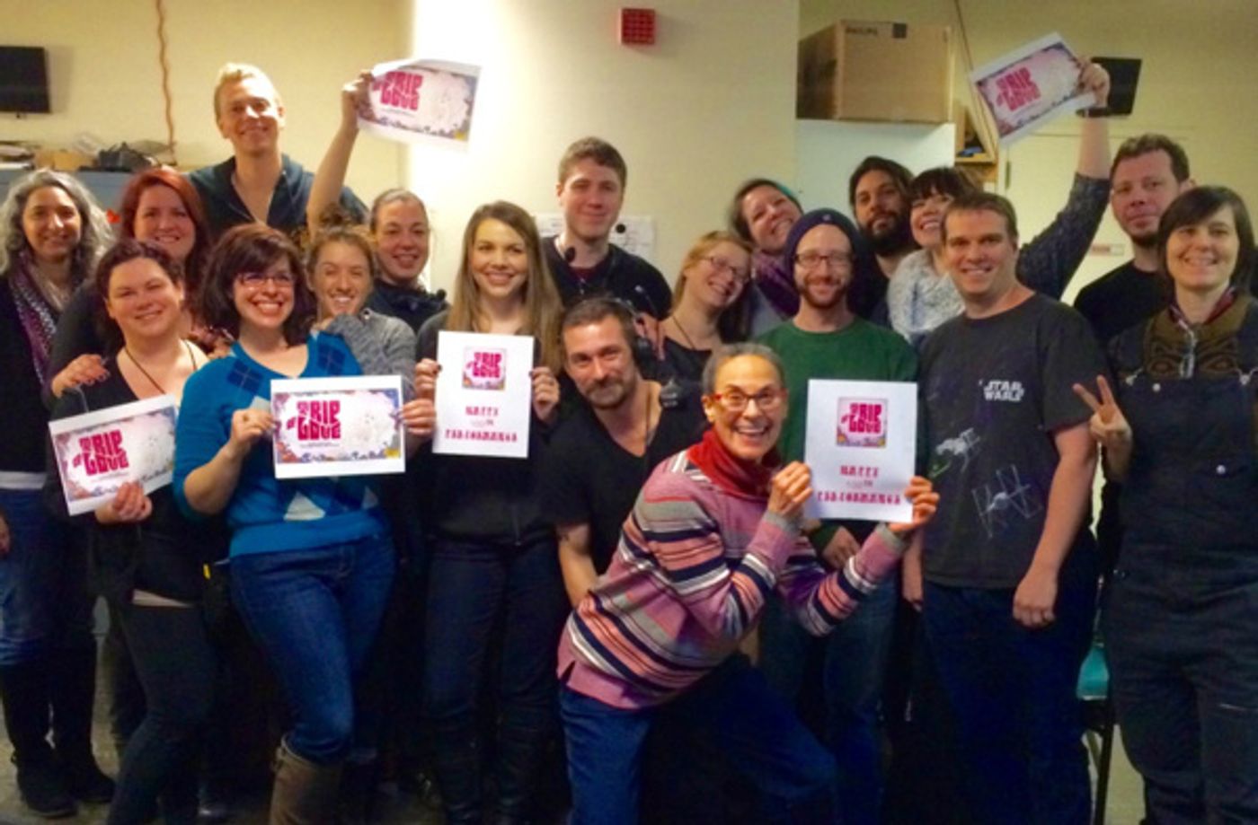 Photo Flash: TRIP OF LOVE Goes Tie-Dye for 100 Performances Celebration Photo Flash: TRIP OF LOVE Goes Tie-Dye for 100 Performances Celebration Image