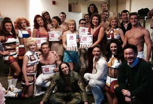 The cast of TRIP OF LOVE celebrates 100 performances with /James Walski and producer Makoto Deguchi @ BroadwayWorld The cast of TRIP OF LOVE celebrates 100 performances with /James Walski and producer Photo