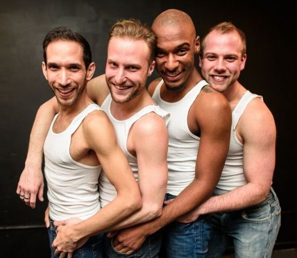 Scott Gryder, Chris Logan, Donterrio Johnson and Luke Meierdiercks Photo