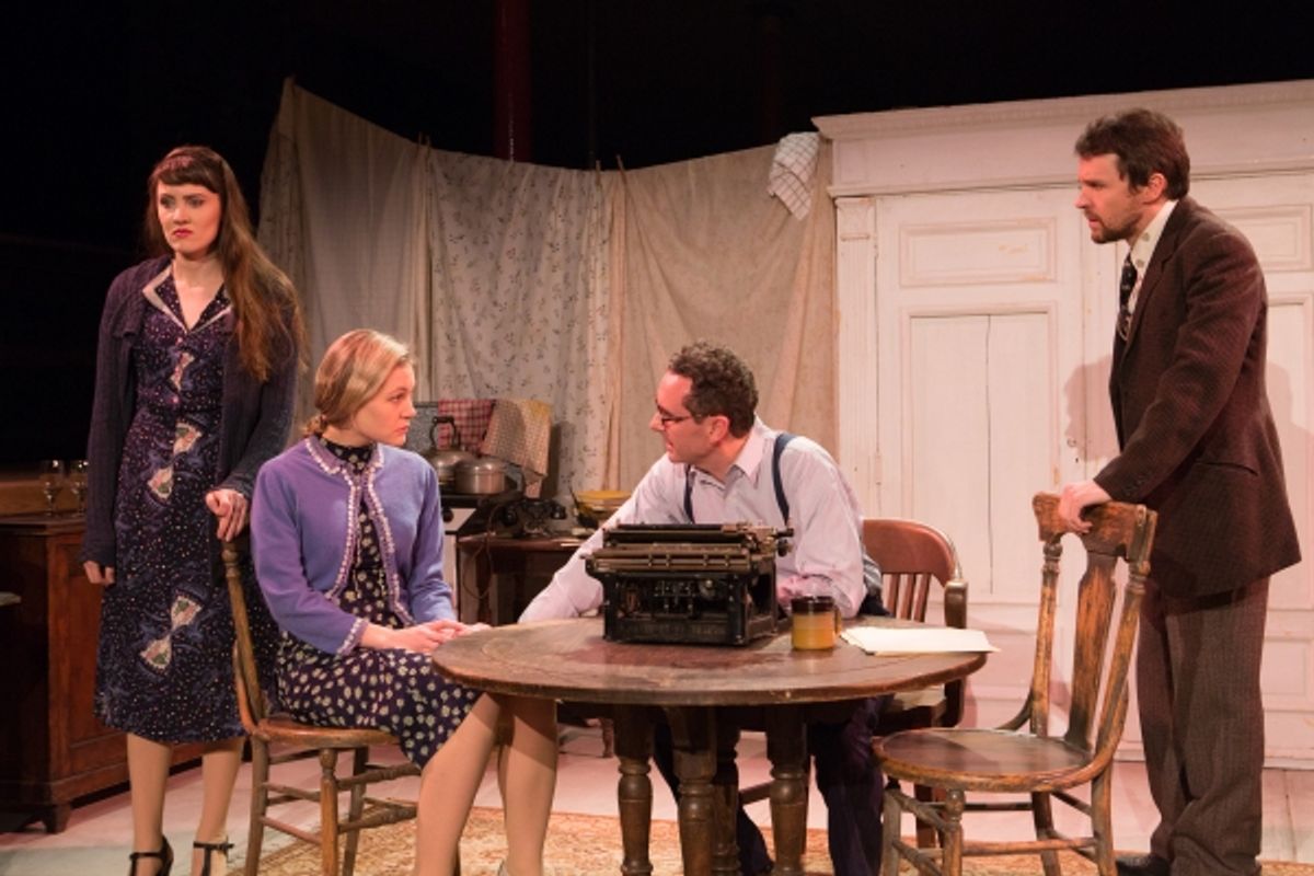 Natalie Pavalek as Anna, Erin Biernard as Yelena, Brian J. Carter as Mikhail and Maury Miller as Gigory at 