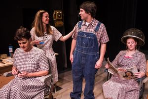 Neicie Packer (Marcela), Ellen Peters (Ruby), Aaron Mohs-Hale (B-Flat), Jill Heinecke (Jimmy Deeanne) @ BroadwayWorld Neicie Packer (Marcela), Ellen Peters (Ruby), Aaron Mohs-Hale (B-Flat), Jill Heinecke Photo