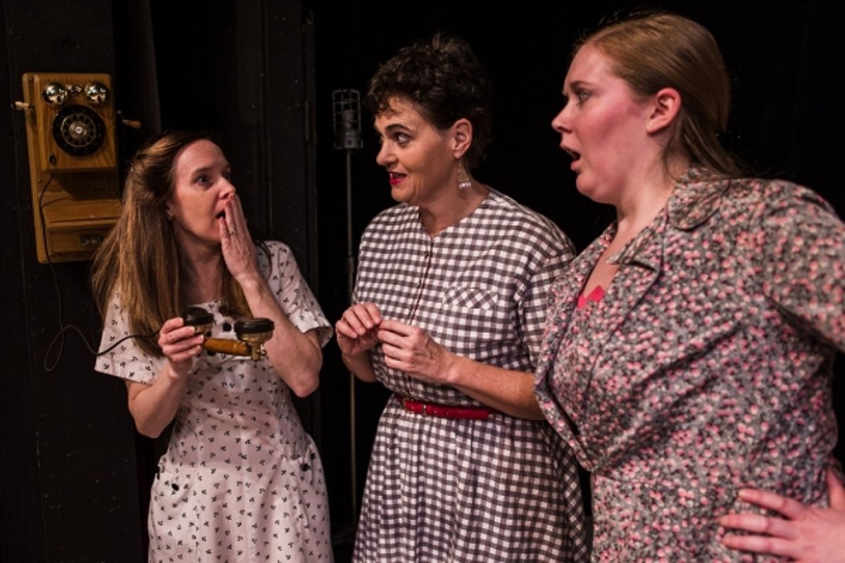 Ellen Peters (Ruby), Neicie Packer (Marcela), Jill Heinecke (Jimmy Deeanne) at 