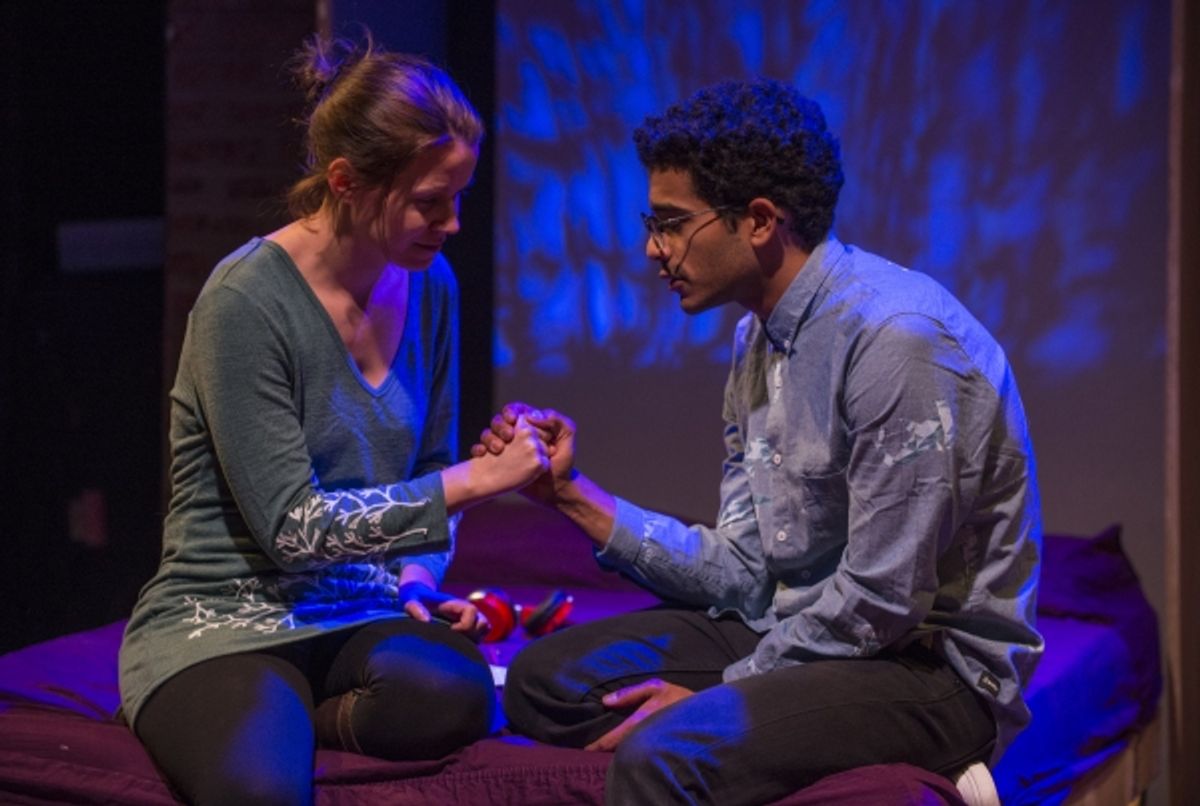 Cortney McKenna and Awate Serequeberhan at 