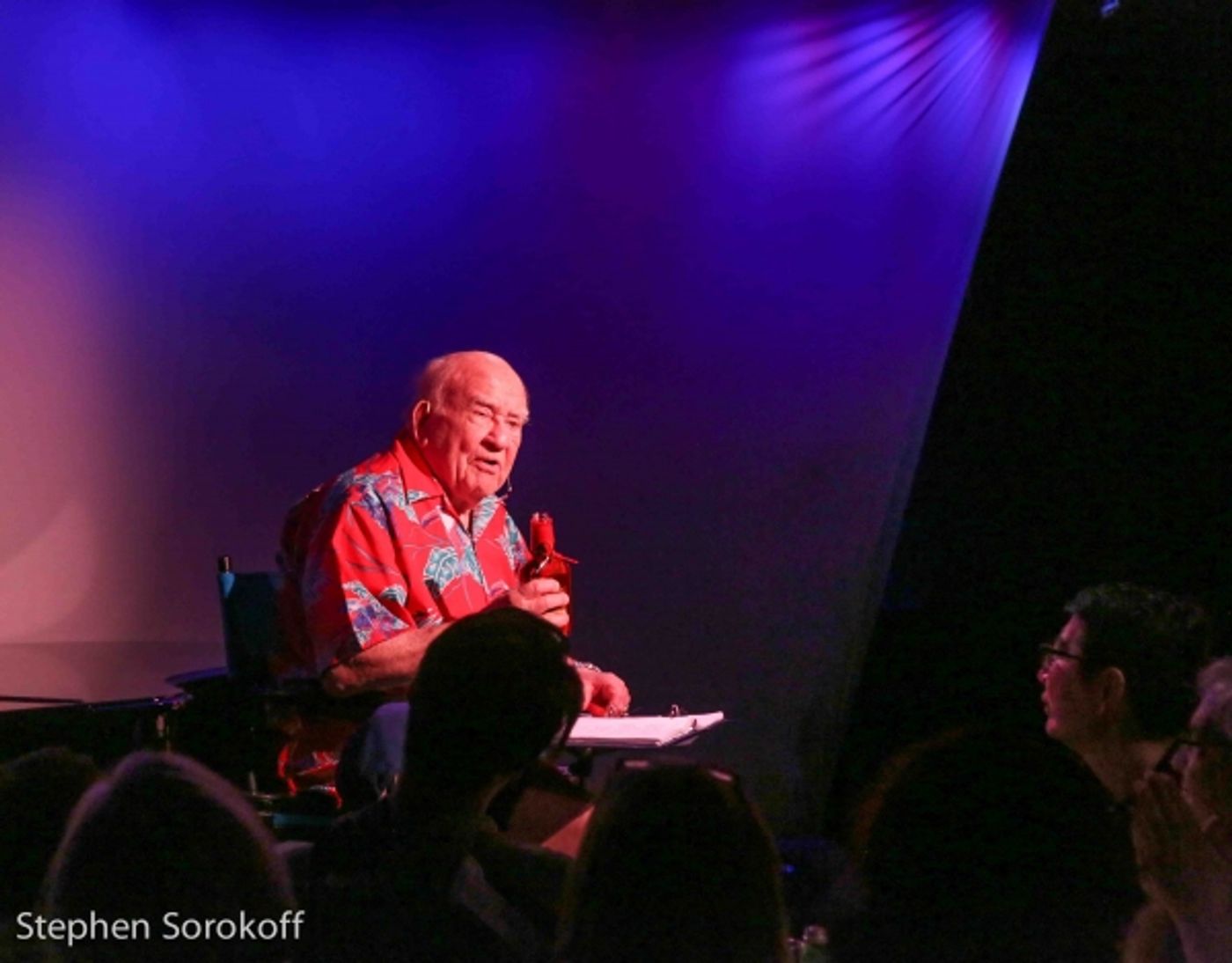 Photo Coverage: Ed Asner Brings A MAN AND HIS PROSTATE to the Metropolitan Room Photo Coverage: Ed Asner Brings A MAN AND HIS PROSTATE to the Metropolitan Room Image