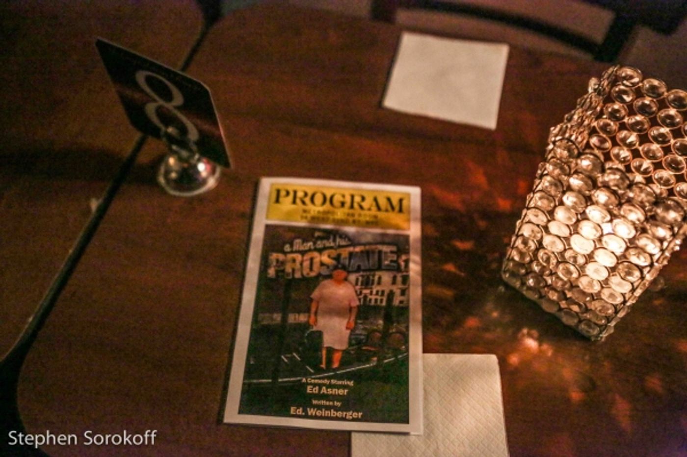 Photo Coverage: Ed Asner Brings A MAN AND HIS PROSTATE to the Metropolitan Room Photo Coverage: Ed Asner Brings A MAN AND HIS PROSTATE to the Metropolitan Room Image