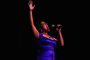I Gotta Right To Sing The Blues: A Salute to Ella, Judy, and Patsy. Karen Marie Richardson sings Ella Fitzgerald. @ BroadwayWorld I Gotta Right To Sing The Blues: A Salute to Ella, Judy, and Patsy. Karen Marie Richa Photo