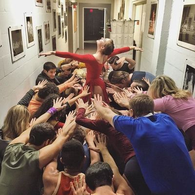 (Regional) @jakeweinstein1: Bowing down to Caley Crawford who''s on today for Cassie  Photo