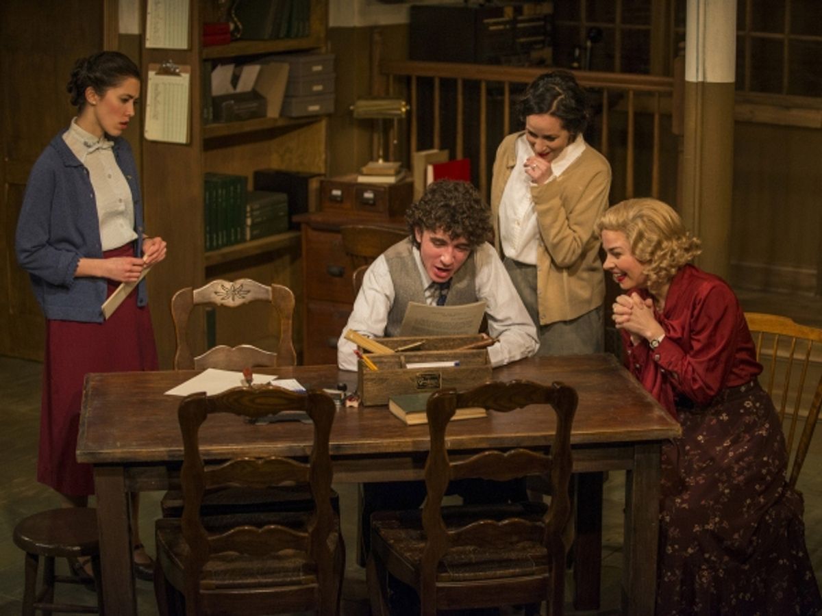 Rochelle Therrien, Michael Saguto, Ashley Neal and Amanda Powell at 