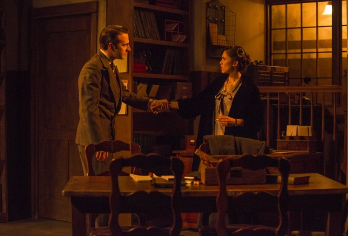 Nick Freed and Rochelle Therrien at 