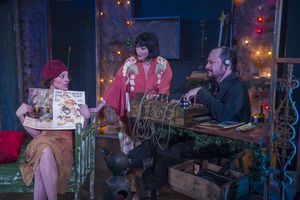 Jennifer Engstrom, Mierka Girten and Lance Baker Photo
