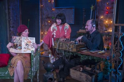 Jennifer Engstrom, Mierka Girten and Lance Baker Photo