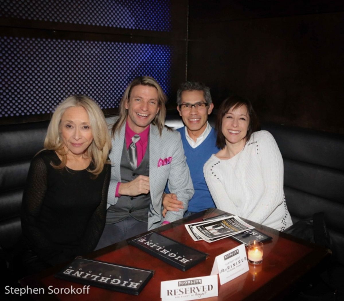 Eda Sorokoff, Stuart Moulton, Austin Cabaret Theatre, Joel Gomez, Paige Davis at 
