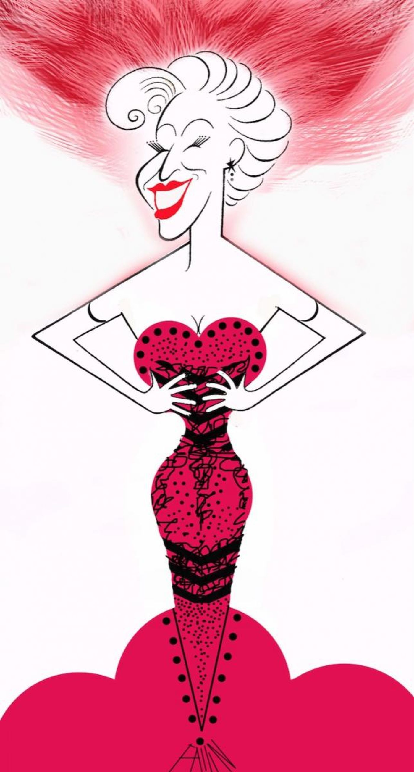 BWW Exclusive: Ken Fallin Draws the Stage - Bette Midler as Dolly Levi!  Image
