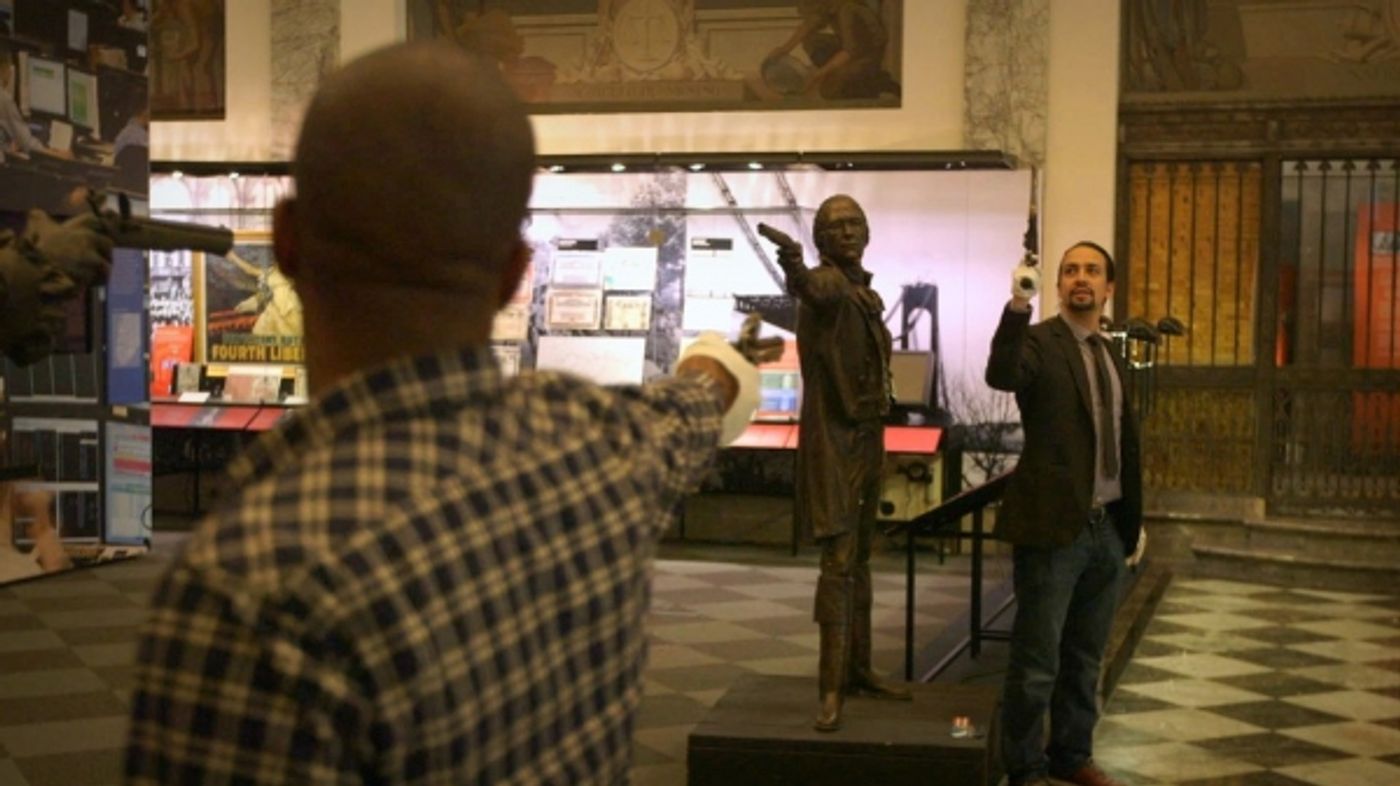 Photo Flash: Lin-Manuel Miranda Offers Up a First Look at PBS' HAMILTON Documentary  Image