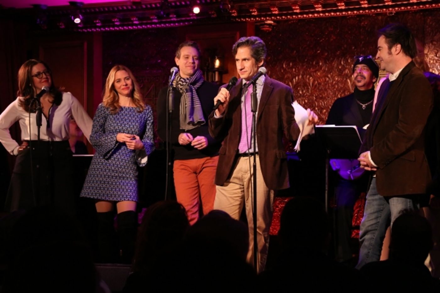 Photo Coverage: Take Cover- The Cast of DISASTER! Meets the Press!  Image