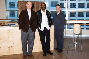 Frank Wood, Forest Whitaker, Michael Grandage Photo