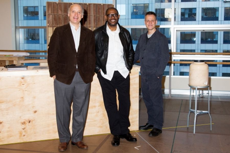 Photo Coverage: Inside the First Day of Rehearsal for HUGHIE, with Forest Whitaker! Image
