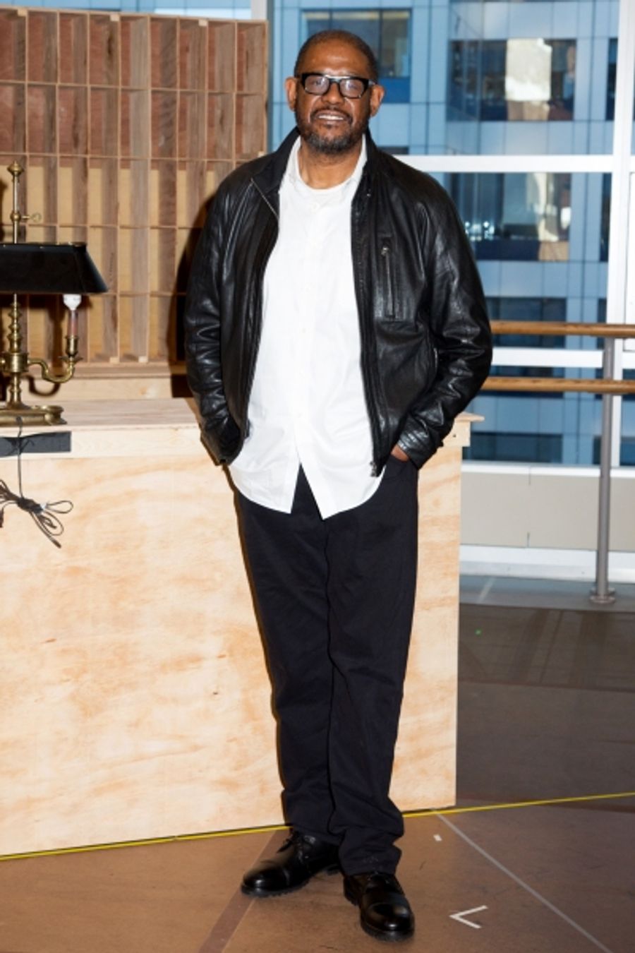 Photo Coverage: Inside the First Day of Rehearsal for HUGHIE, with Forest Whitaker! Image