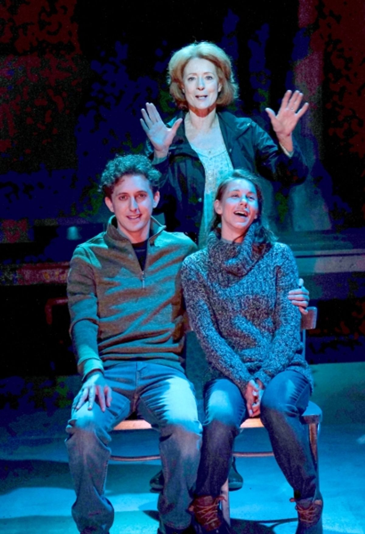 Rosina Reynolds, Josh Odsess-Rubin and Rachael VanWormer at 