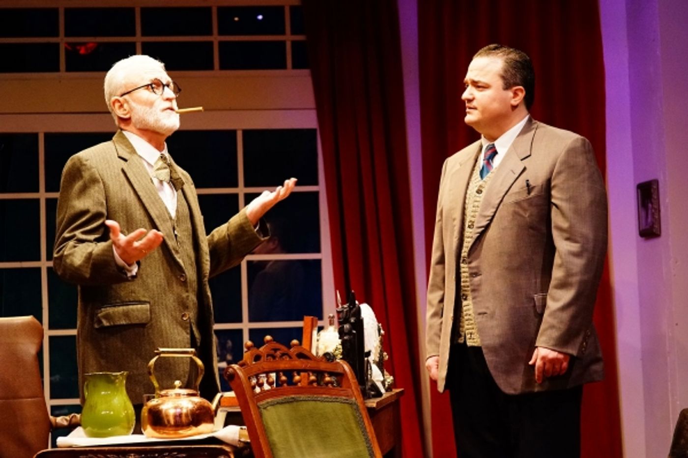 Photo Flash: First Look at FREUD'S LAST SESSION at Road Less Traveled Productions  Image