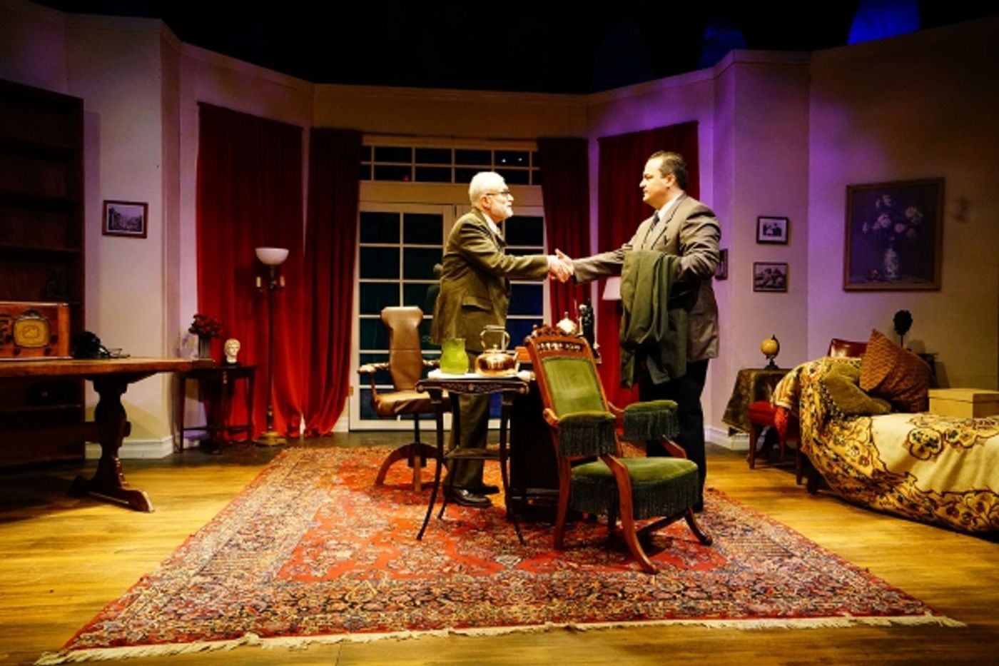 Photo Flash: First Look at FREUD'S LAST SESSION at Road Less Traveled Productions  Image
