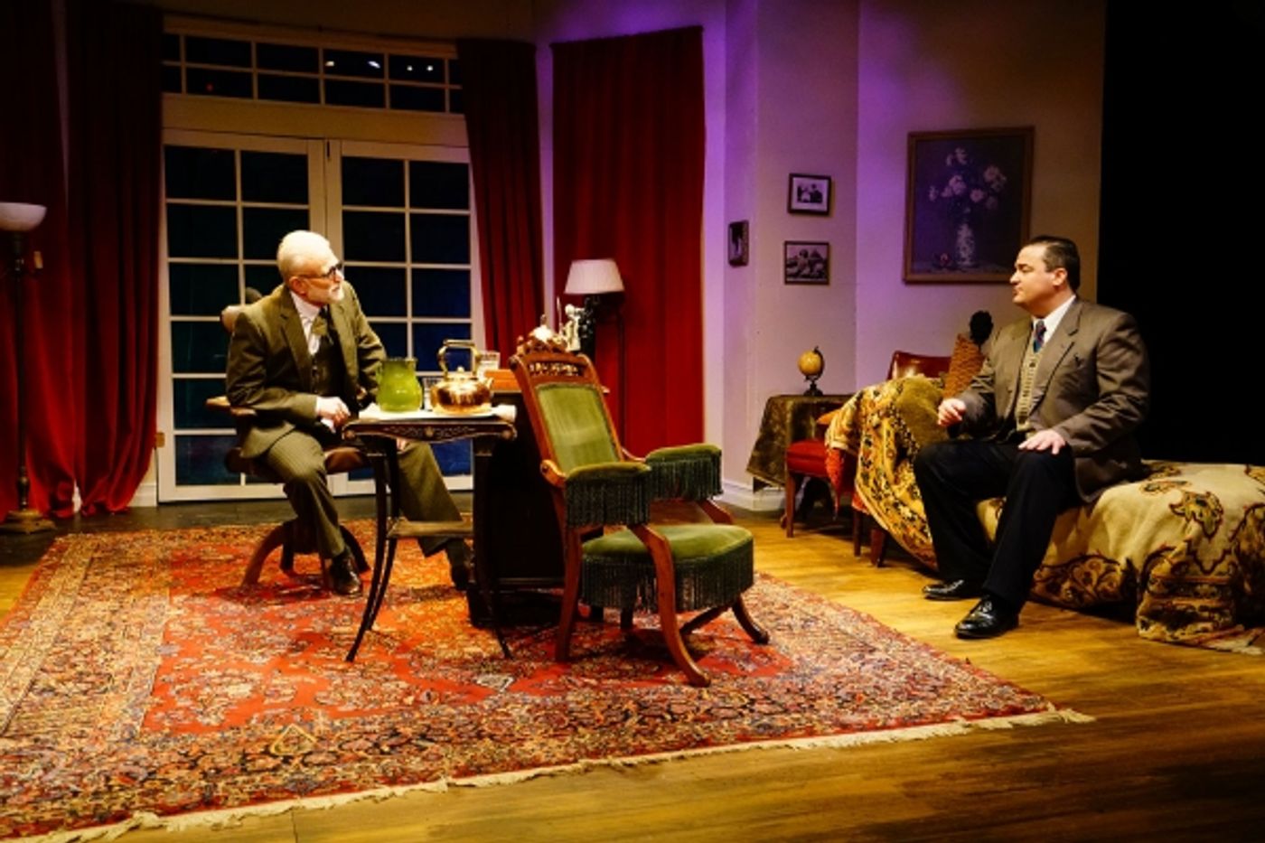 Photo Flash: First Look at FREUD'S LAST SESSION at Road Less Traveled Productions  Image