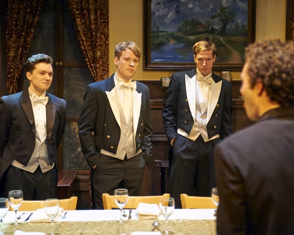 Matthew Garry, Dash Barber, Michael Holding, and Sean Wiberg Photo