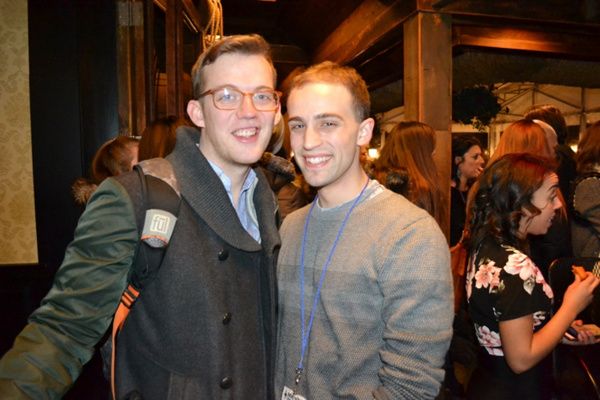 Brian Graziani (actor, WE HAVE APPLES), and Matt ZanFagna (, HOUDIN) Photo