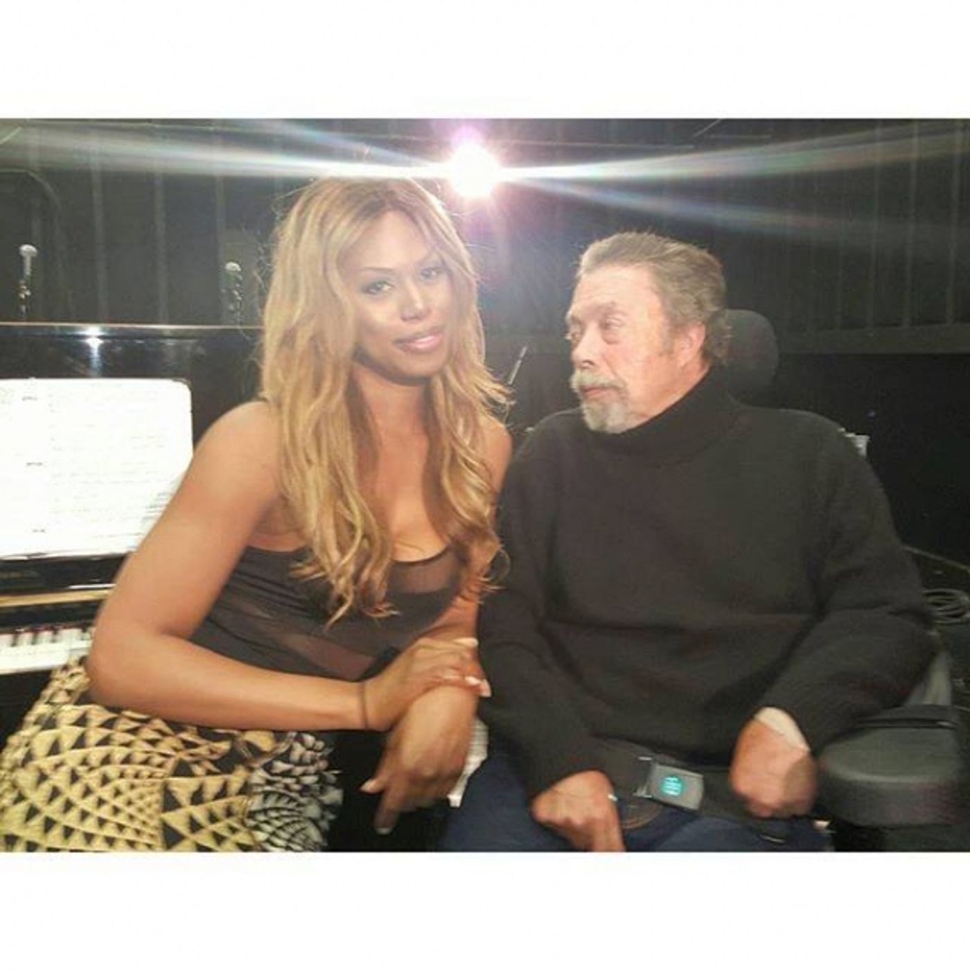 Photo Flash: They're Going Home! Inside Rehearsal for Fox's 'ROCKY HORROR' with Laverne Cox, Tim Curry & More  Image