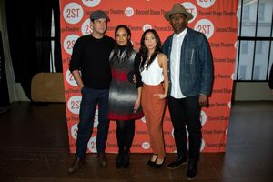 Joshua Jackson, Tessa Thompson, Anne Son, Mahershala Ali @ BroadwayWorld Joshua Jackson, Tessa Thompson, Anne Son, Mahershala Ali Photo