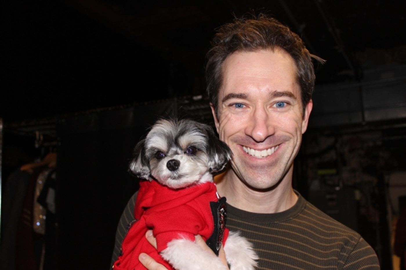 Photo Flash: Tinkerbelle the Dog Visits SCHOOL OF ROCK on Broadway  Image