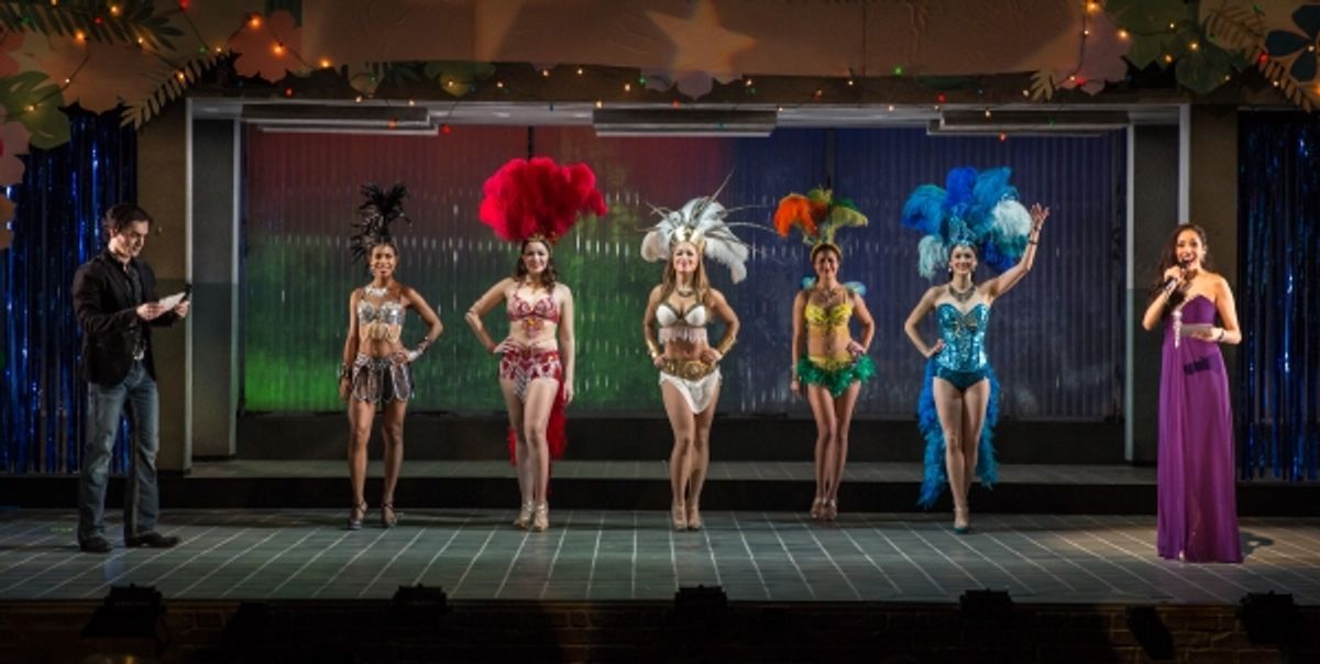 Dan Domingues (Danny/Maurico/Arturo), Danaya Esperanza (Luzmery), Zoe Sophia Garcia (Nora), Carmen Zilles (Isabelle), Stephanie Andrea Barron (Yolanda) and Helen Cespedes (Xiomara) at 