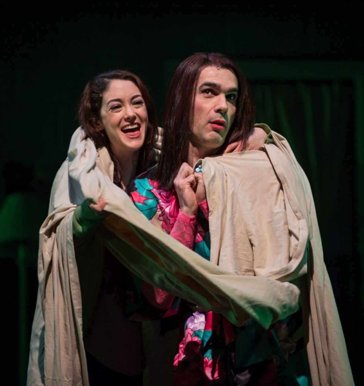 Helen Cespedes (Xiomara) and Dan Domingues (Danny/Maurico/Arturo)  at 