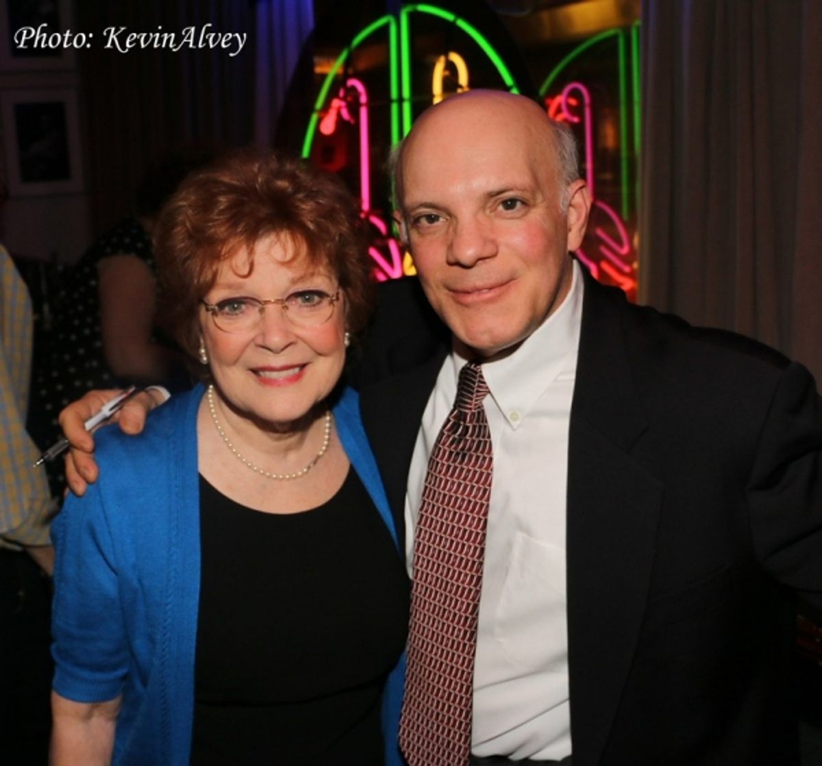 Anita Gillette and Eddie Korbich at 