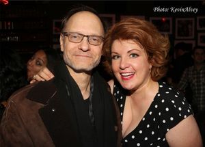 David Hyde Pierce and Klea Blackhurst Photo