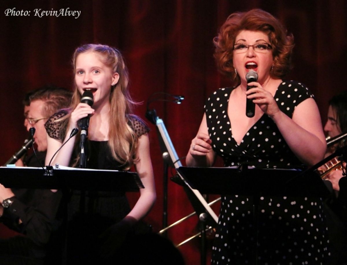 Elizabeth Teeter and Klea Blackhurst at 