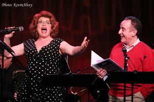 Klea Blackhurst and Adam Heller Photo