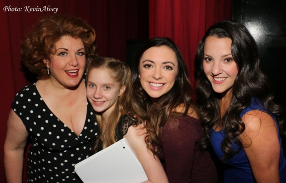 Klea Blackhurst, Elizabeth Teeter, Desi Oakley and Sarah Sesler at 