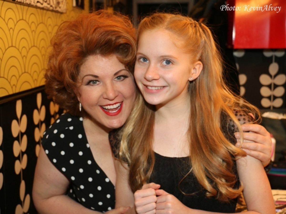 Klea Blackhurst and Elizabeth Teeter at 