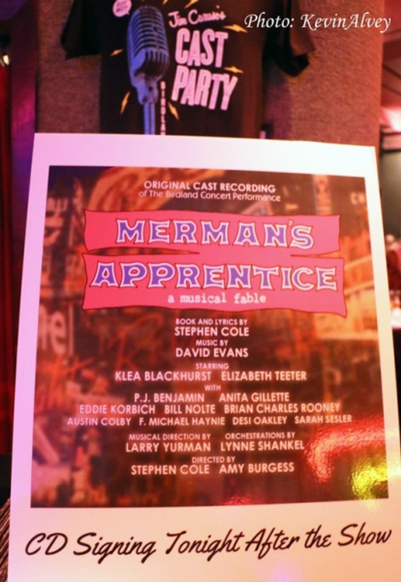 Photo Flash: Klea Blackhurst, Elizabeth Teeter and More Celebrate MERMAN'S APPRENTICE Cast Album Release at Birdland Photo Flash: Klea Blackhurst, Elizabeth Teeter and More Celebrate MERMAN'S APPRENTICE Cast Album Release at Birdland Image
