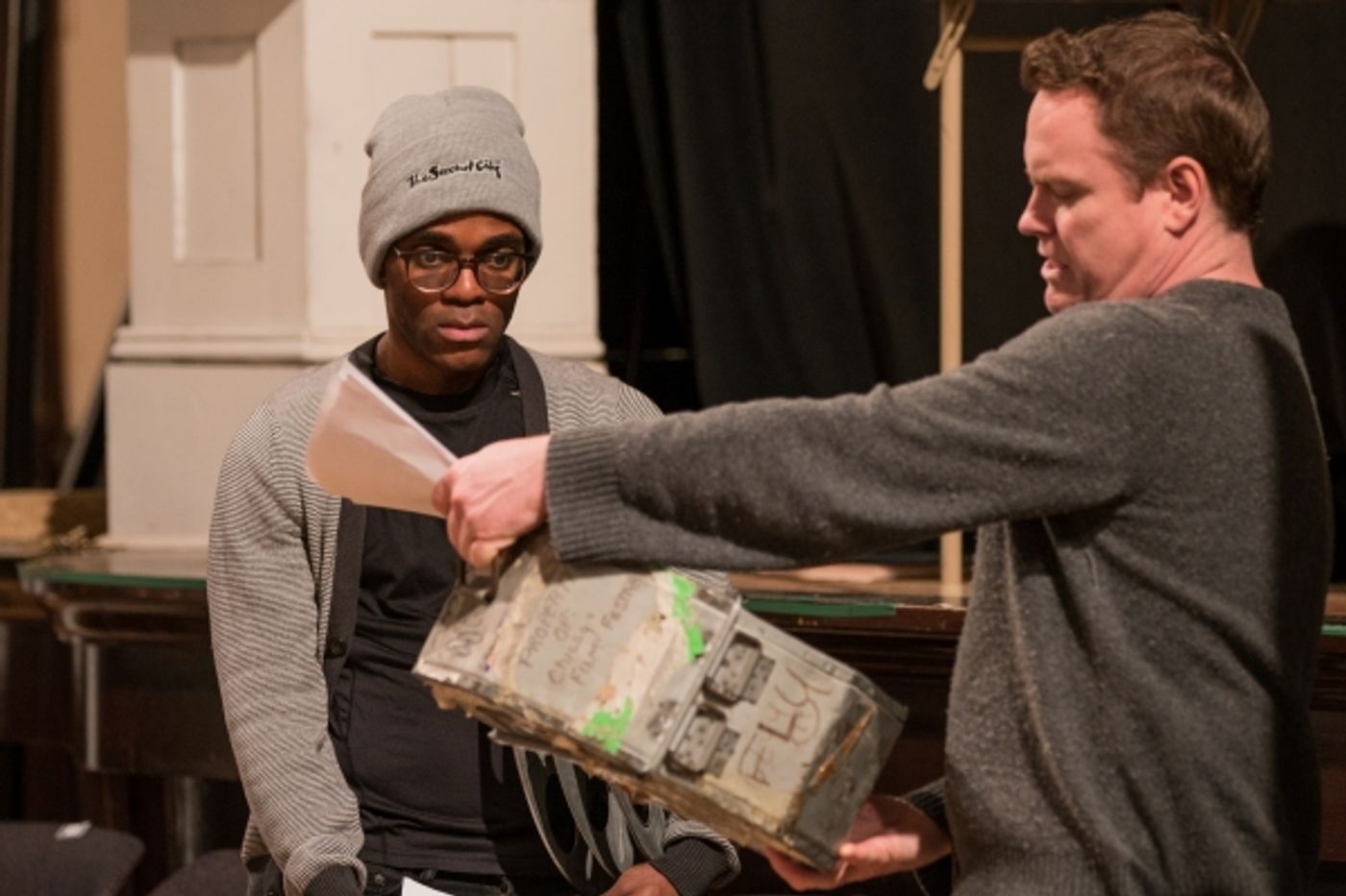 Photo Flash: In Rehearsal with Annie Baker's THE FLICK at Steppenwolf  Image